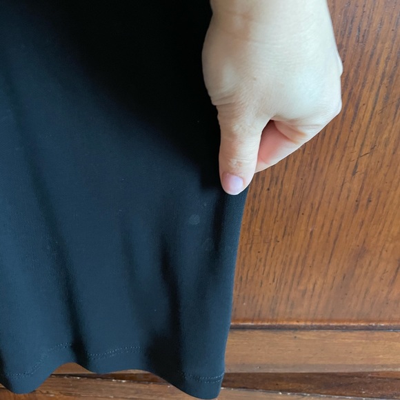 Escada black leather dress - Picture 5 of 7